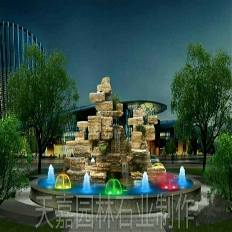 黄浦水幕墙喷泉设计
